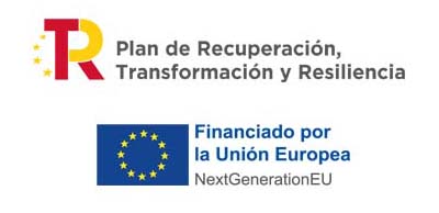 Logos gobierno de españa Plan de recuperación y Resiliencia y Fondos europeos Next Generation Logos gobierno de españa Plan de recuperación y Resiliencia y Fondos europeos Next Generation